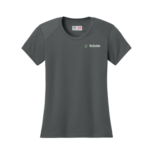 Reliable A4 Women’s Cooling Performance Short Sleeve Tee