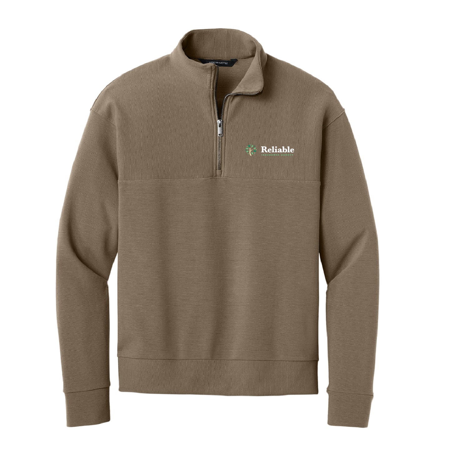 Reliable Mercer+Mettle® Linear Texture 1/4-Zip