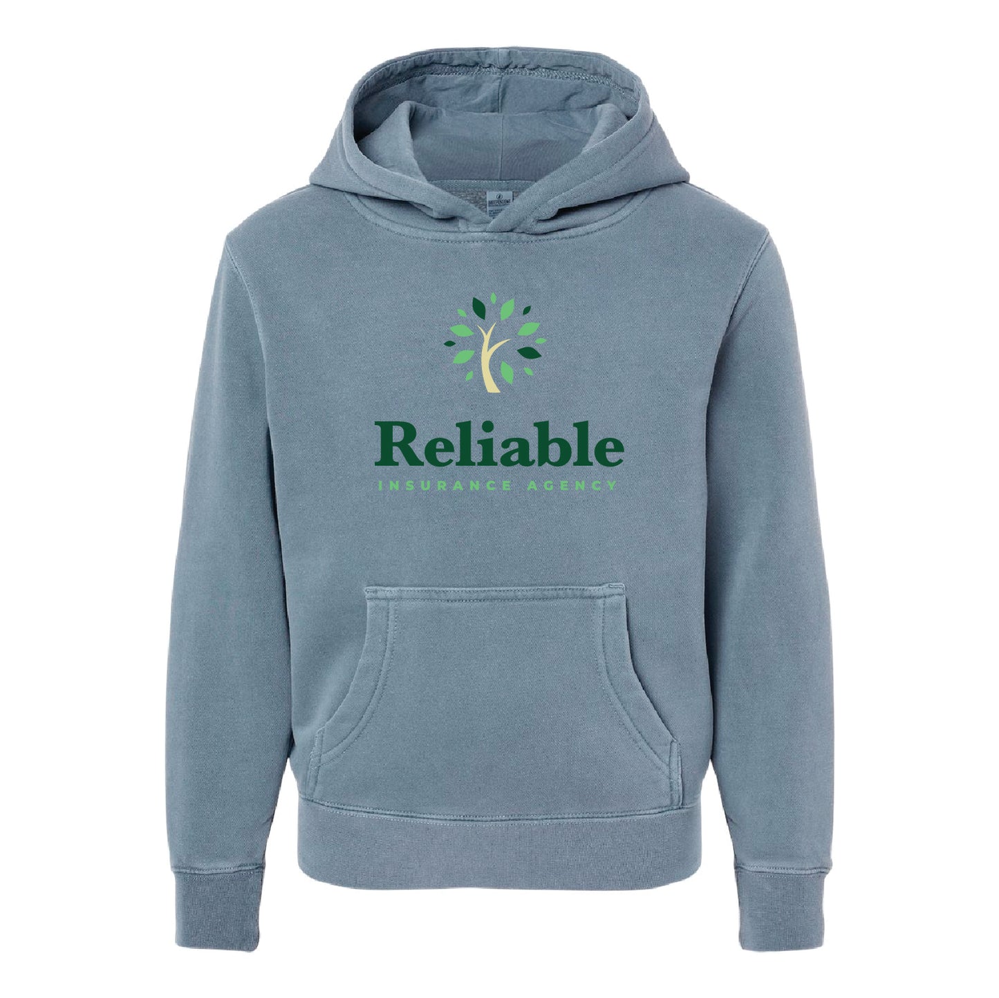 Reliable Youth Midweight Pigment-Dyed Hooded Sweatshirt