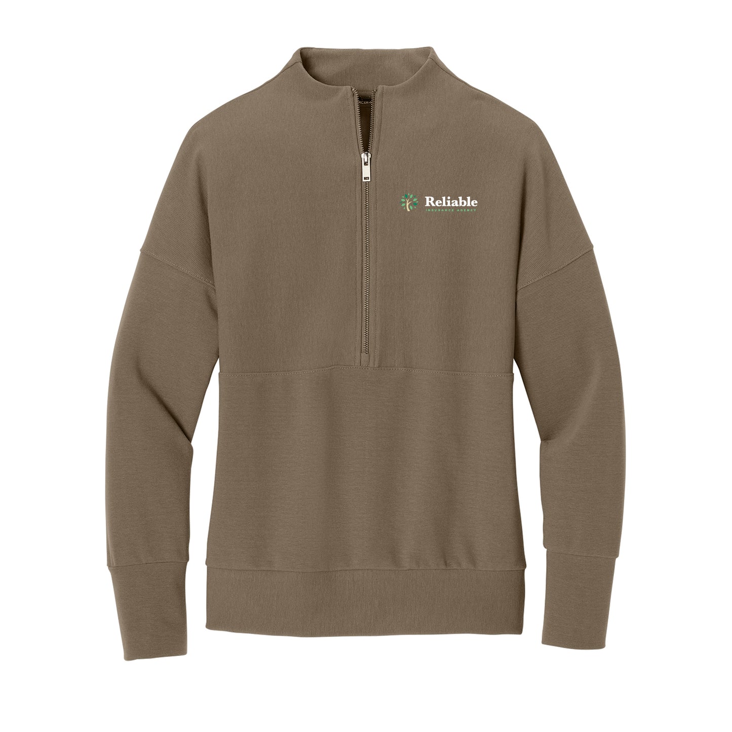 Reliable Mercer+Mettle® Women’s Linear Texture 1/4-Zip