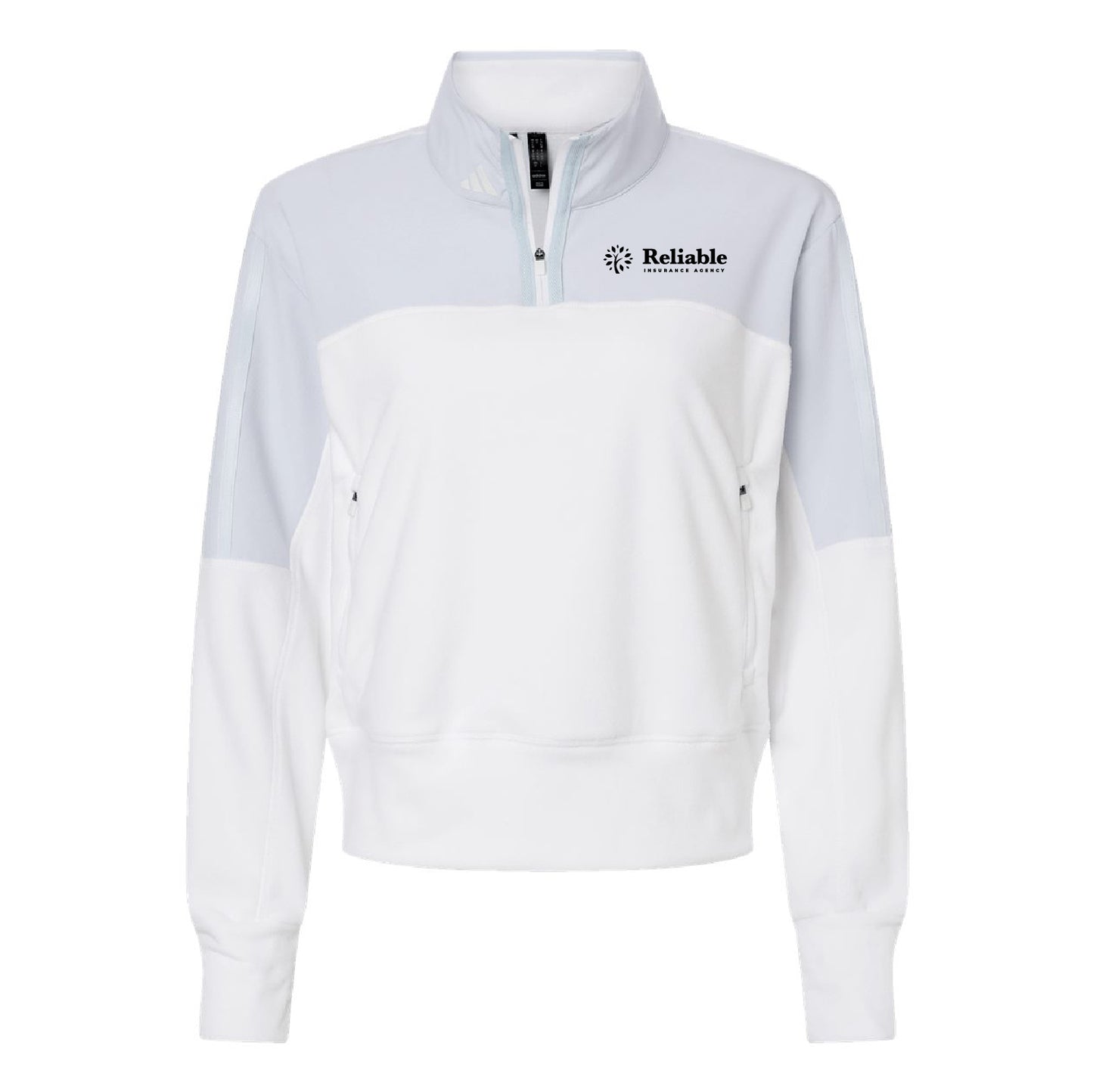 Reliable Adidas Women's Fleece Quarter-Zip Pullover
