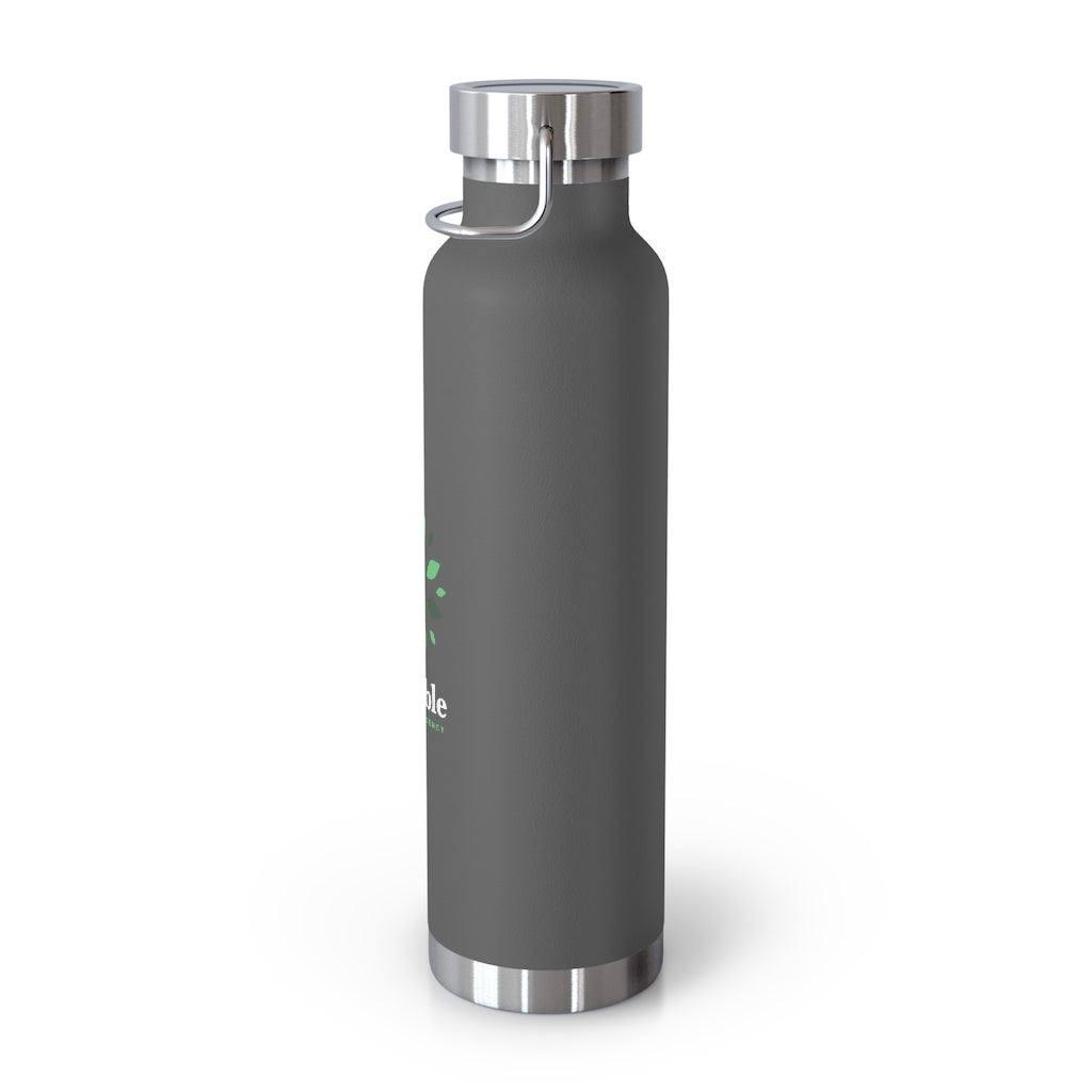 Reliable Copper Vacuum Insulated Bottle, 22oz